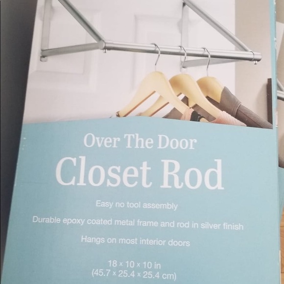 Storage Organization Closet Rod Poshmark